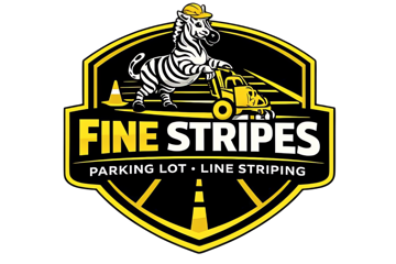 Fine Stripes, parking lot line striping